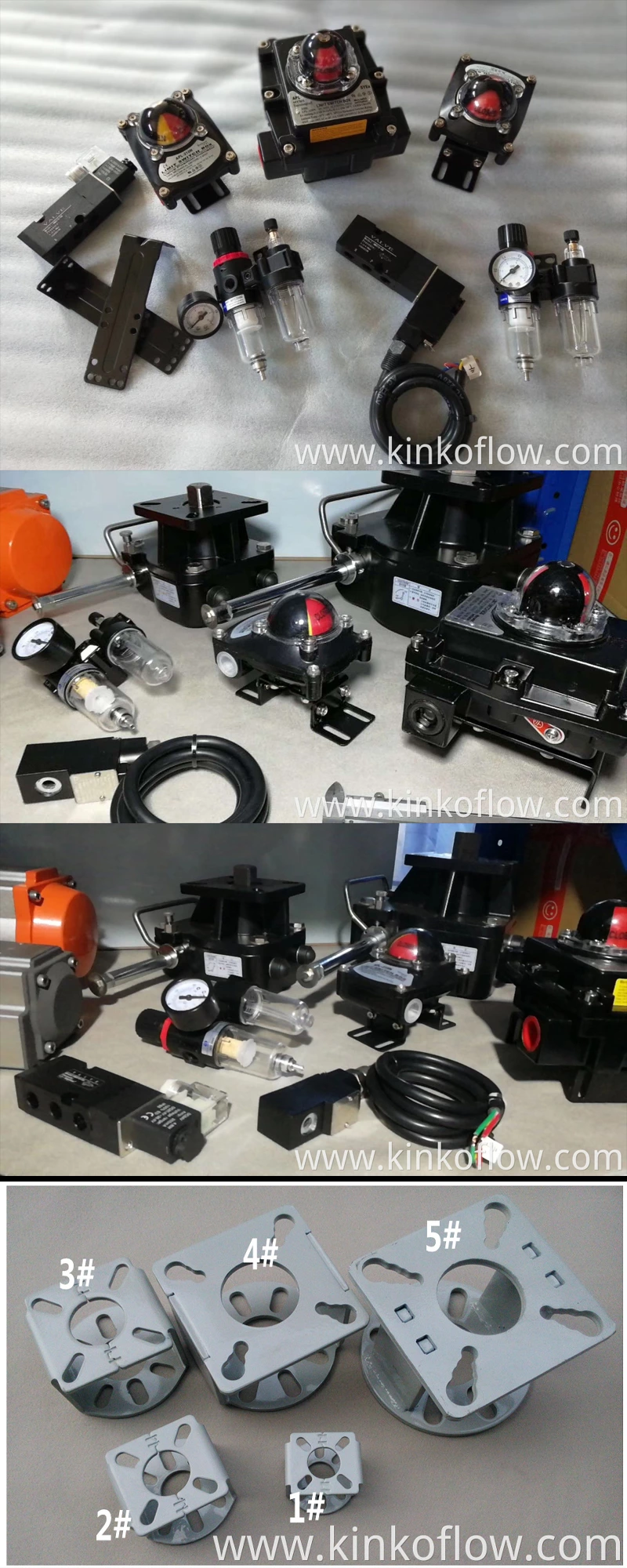 Posicionador Valevs YT-1200L de regulación inteligente 4-20MA