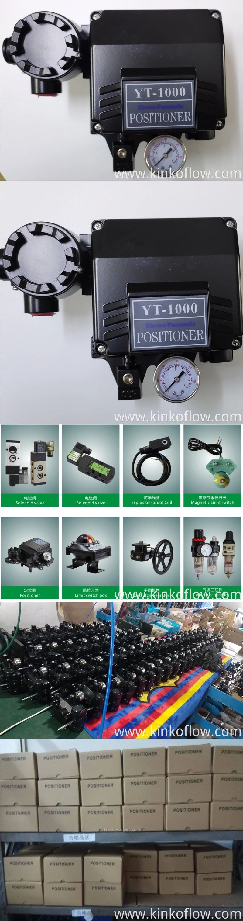 Posicionador de válvula electroneumática de 4~20 mA