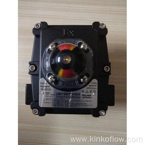 Caja de interruptores de límite a prueba de explosiones APL-410