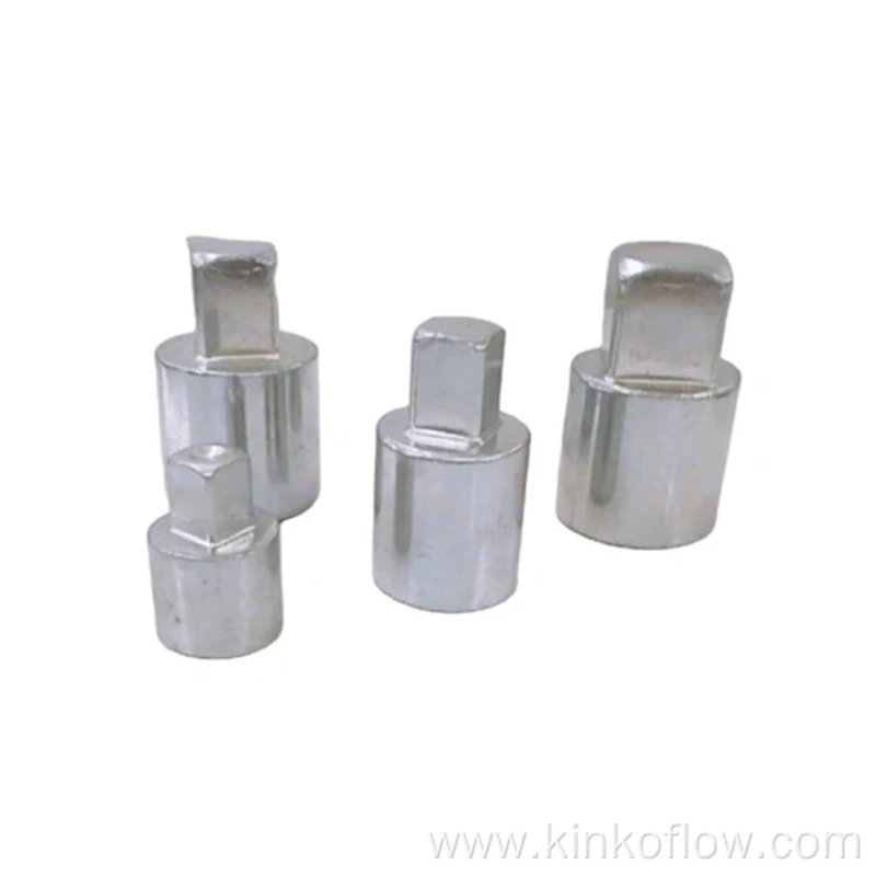 Eje de conexión cuadrado plano galvanizado