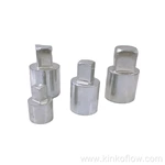 Eje de conexión cuadrado plano galvanizado