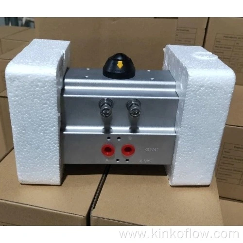 Actuador de válvula neumática de doble efecto simple KK