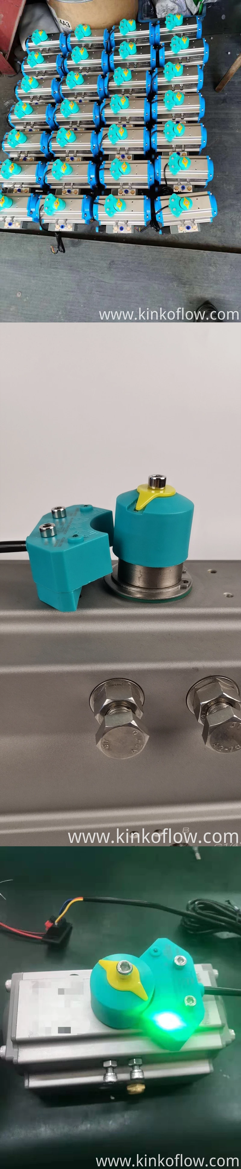 Electroválvula Namur para actuador neumático