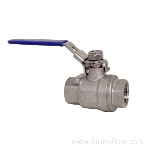 Válvula de bola con rosca de acero inoxidable PN16-25