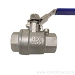 Válvula de bola con rosca de acero inoxidable PN16-25