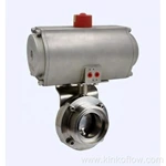 Actuador neumático RT063D de doble efecto de acero inoxidable SS