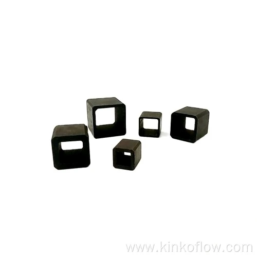 Conector cuadrado plano neumático de acero inoxidable