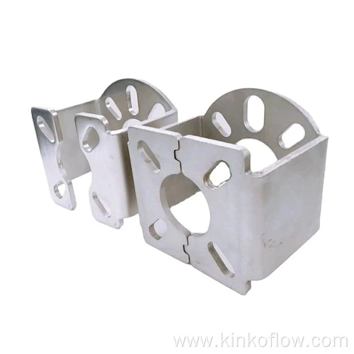 Soporte de acero inoxidable para válvulas
