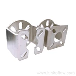 Soporte de acero inoxidable para válvulas