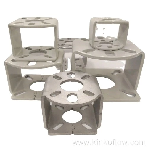 Soporte de acero inoxidable para válvulas