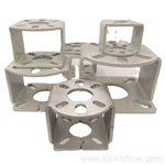 Soporte de acero inoxidable para válvulas