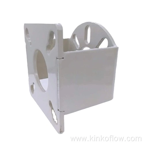 Soporte de hierro fundido barnizado