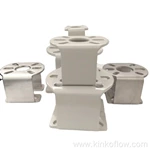Soporte de hierro fundido barnizado