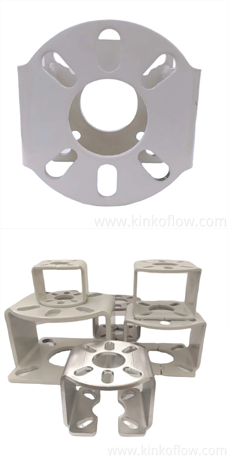 Soporte de hierro fundido barnizado