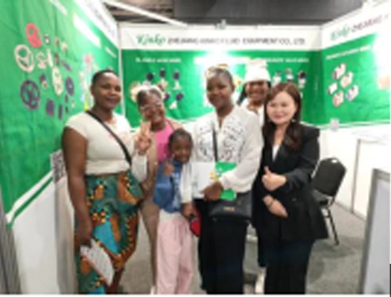 Zhejiang Jinke Fluid Equipment Co., Ltd. exhibe sus principales actuadores y válvulas neumáticas en la Exposición Internacional de Maquinaria de China 2024.
